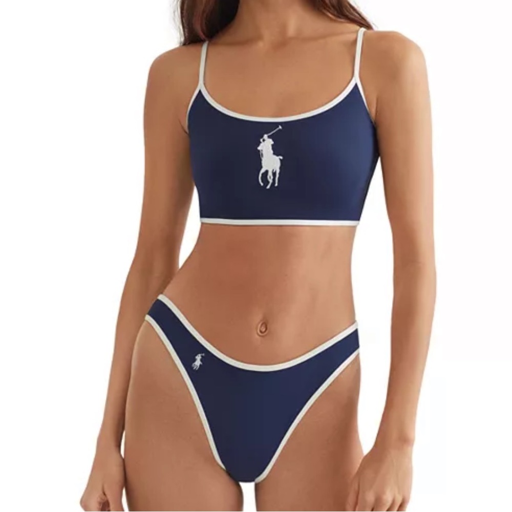 Ralph Lauren polo Contrast Binding Bikini top & bottom